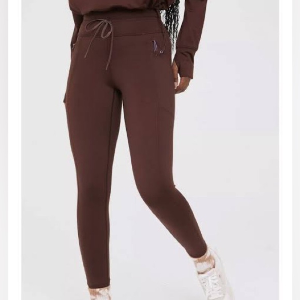 Offline By Aerie Warm Up High Waisted Pocket Leggings Size Small